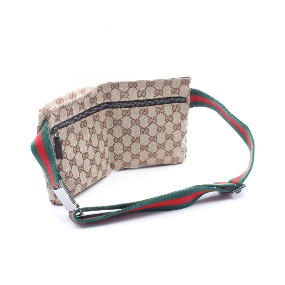 GUCCI Brown Leather Fanny Pack - Picture 2 of 9